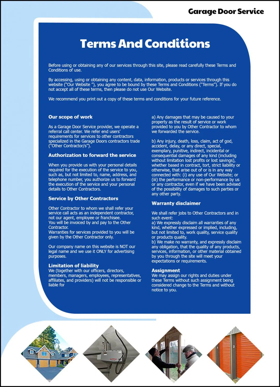 All County Garage Doors Phoenix, AZ 602-734-9559